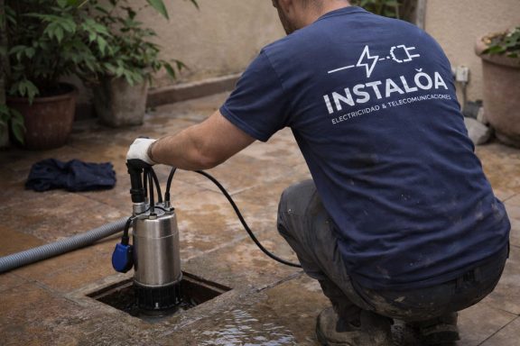 Cambio de bomba sumergida